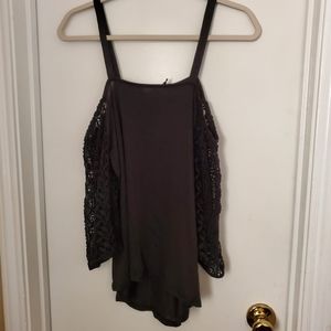 Red Haute Womens Blouse